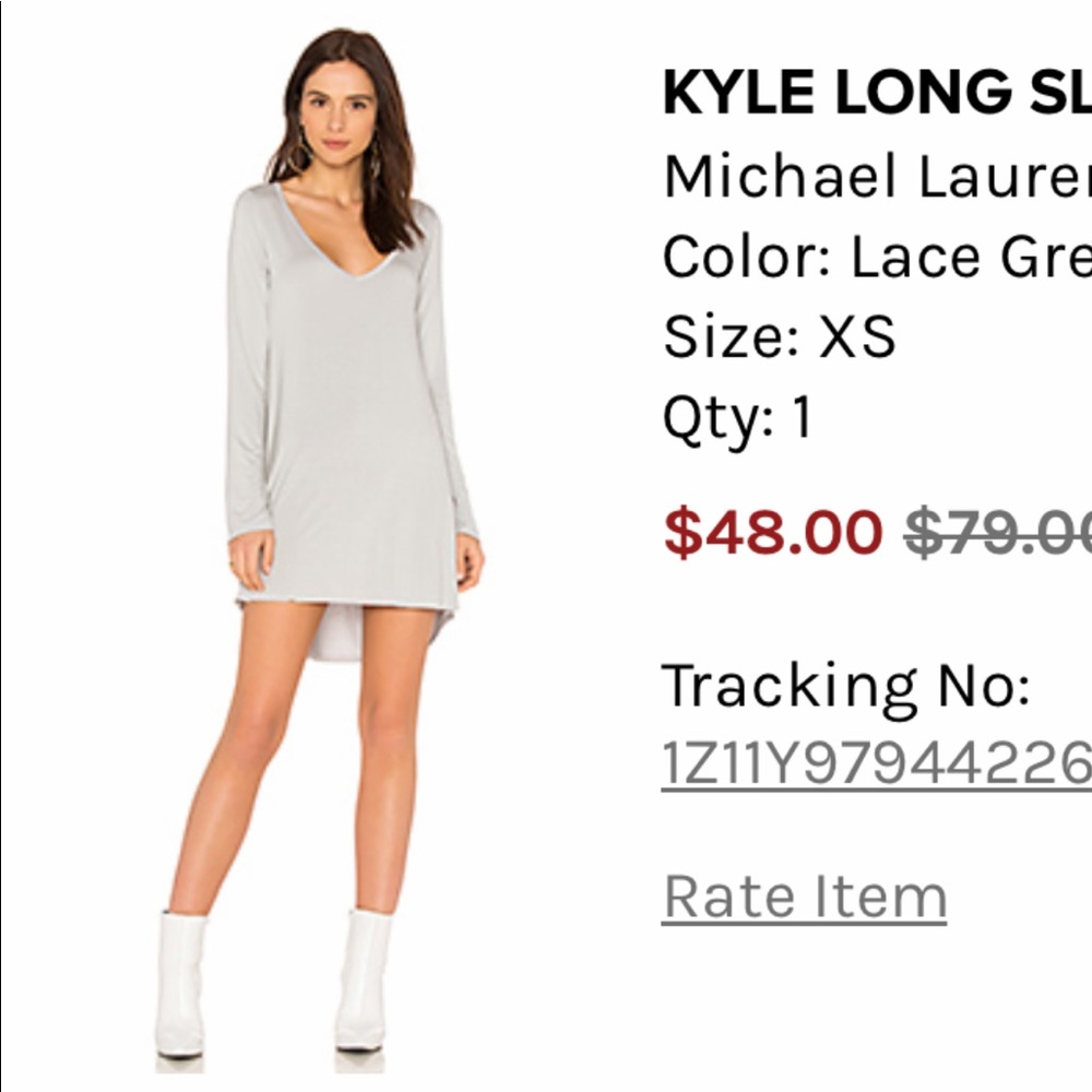 Michael Lauren dress from revolve